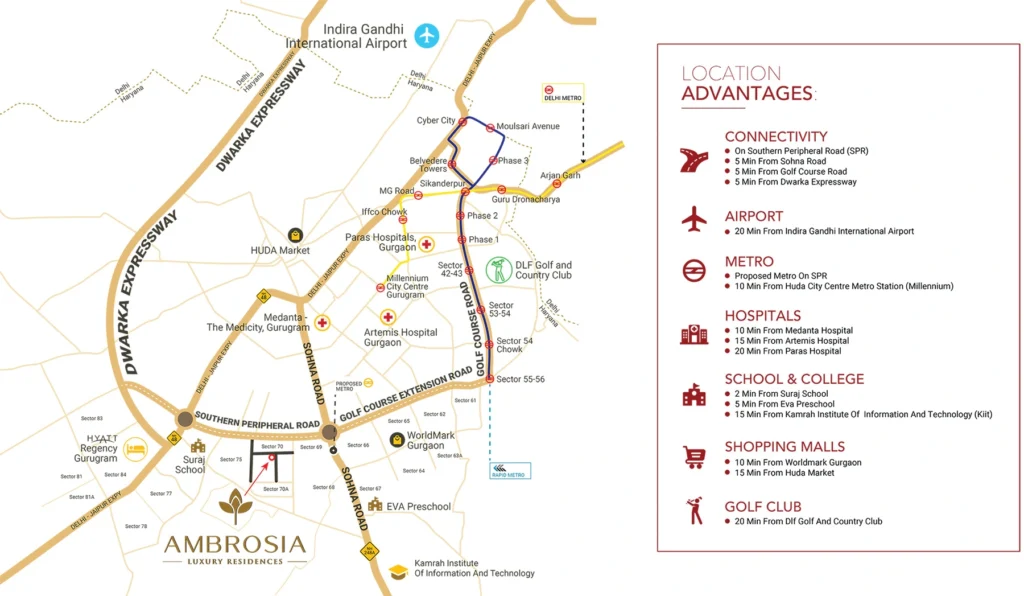 Ambrosia Gurgaon luxury apartments Ambrosia Gurgaon premium homes Affordable luxury housing in Gurgaon New real estate projects in Gurgaon Buy luxury flats in Gurgaon Ambrosia by [Developer Name] Gurgaon Upcoming residential projects in Gurgaon